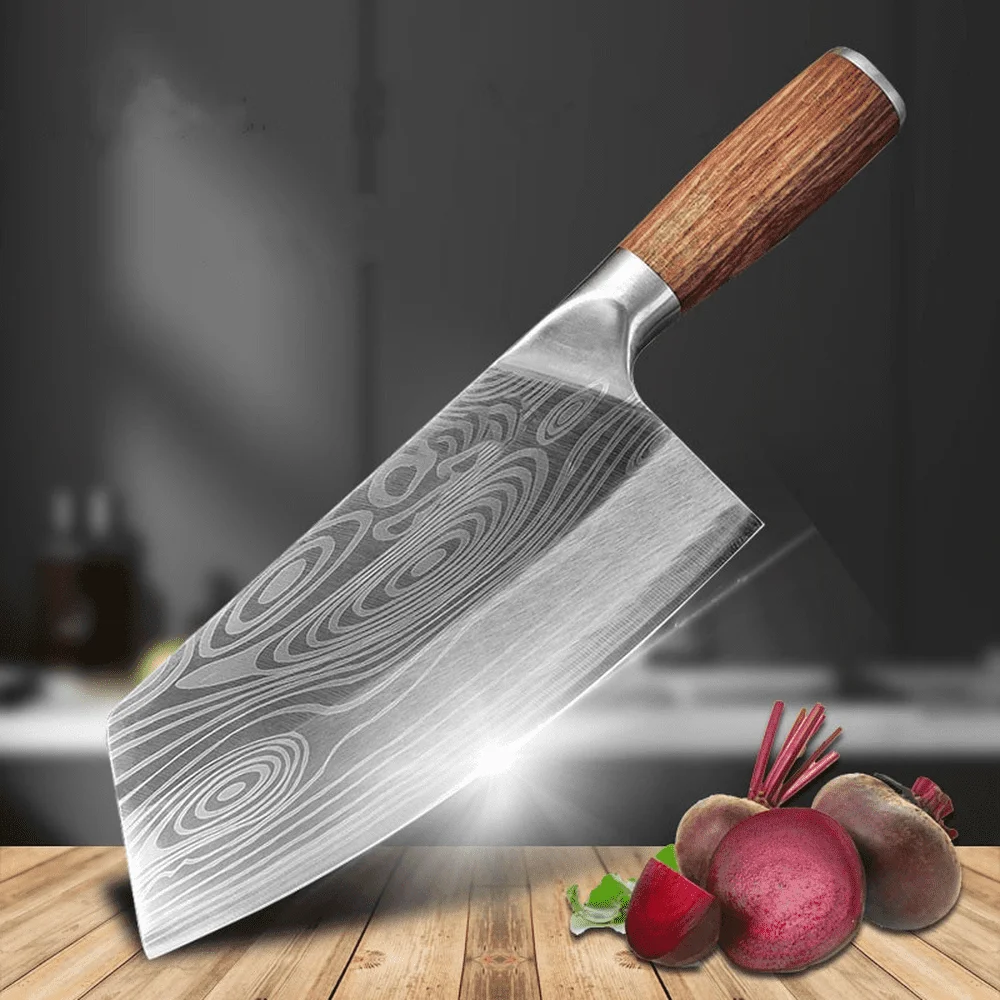 

Damascus Kitchen Knife Cleaver Cooking Knives Stainless Steel Chinese Knife Slicer Chef Knife Cutter Kitchen Tools For Home