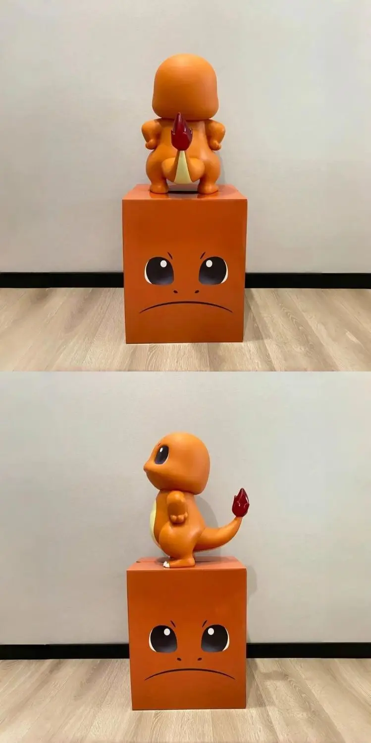 9cm Pokémon Glurak Beliebtes Auto-Ornament Kofferraum-Dachdekoration Kreative Figur – Detail 5