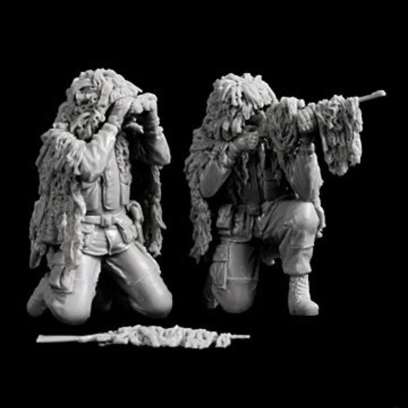 1/35 Scale Die-cast Resin Figure American Special Soldier Suit Model Assembly Kit Diorama Assembly Model Unpainted