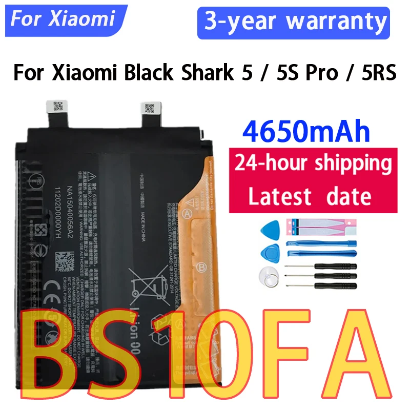 2026 Years Fast Shipping Battery For Xiaomi Black Shark 5 2 1 For BS06FA For Black Shark 3 3S 4 BS10FA BS08FA Phone Bateria