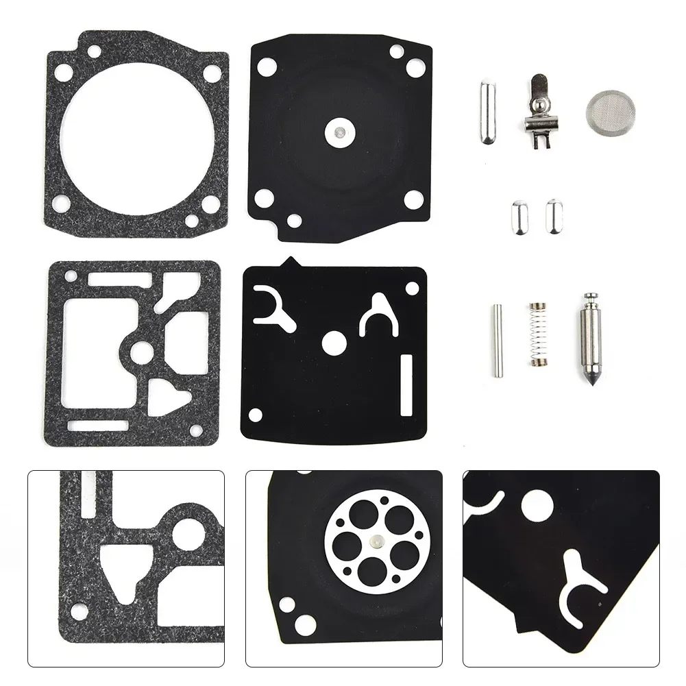 Carburetor Repair Kit For HUSQVARNA 340 345 346 350 351 353 Chain Saw Gasket Replacement Accessories Lawnmower Power Tools