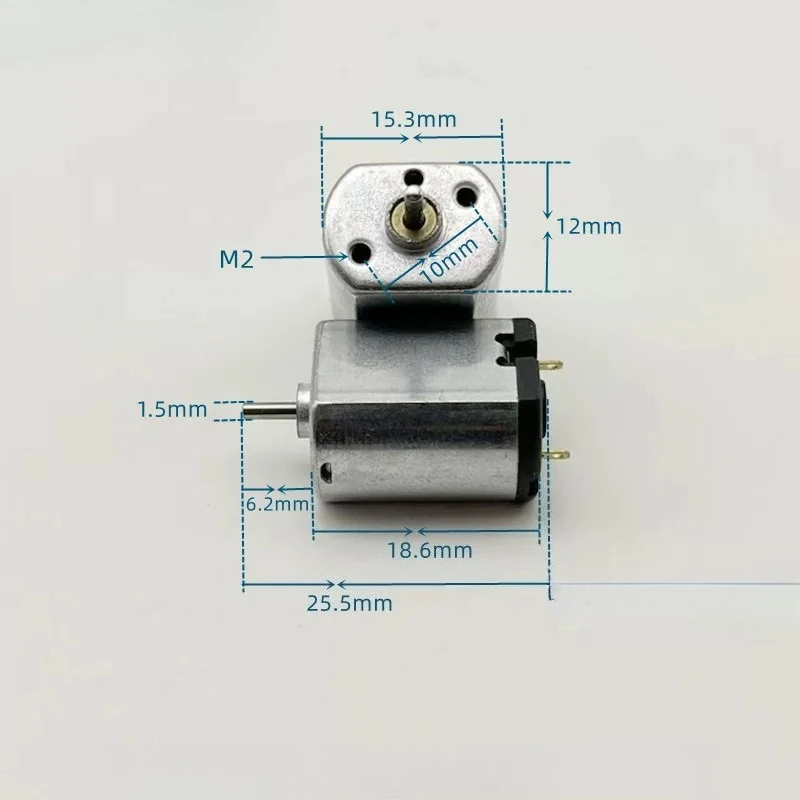 PK030-13110 High-speed Motor 3V6.0V12V Strong Magnetic Carbon Brush Toy Gun Repeating Drum Fingerprint Lock Clutch Motor