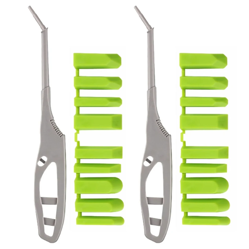 Efficiently Smooth Sealant Lines with This Set of Two Silicone Seam Tools Including Nine Functional Scraper Heads