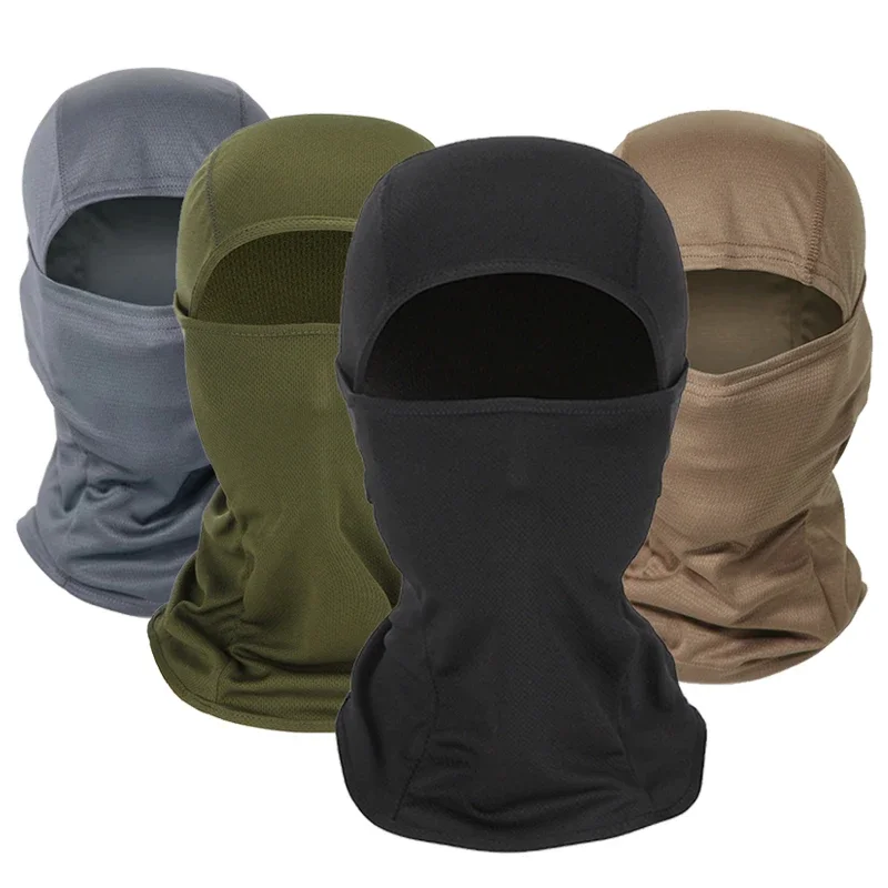 Balaclava Windproof Motorcycle Full Face Mask Skiing Head Masks Tactical Motocross Cycling Hood Cap Men Helmet Moto Accessories