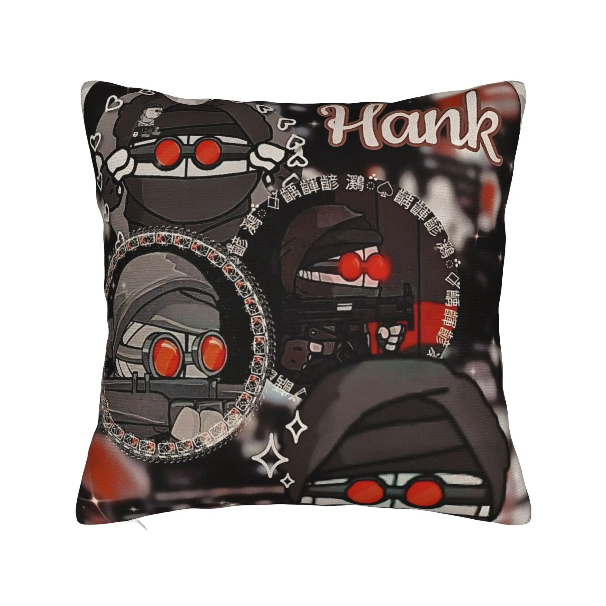 MADNESS COMBAT Hank Pillow Covers Product Printed Cushion Cover Gift  Pillow Case Cover Home Multi-Size
