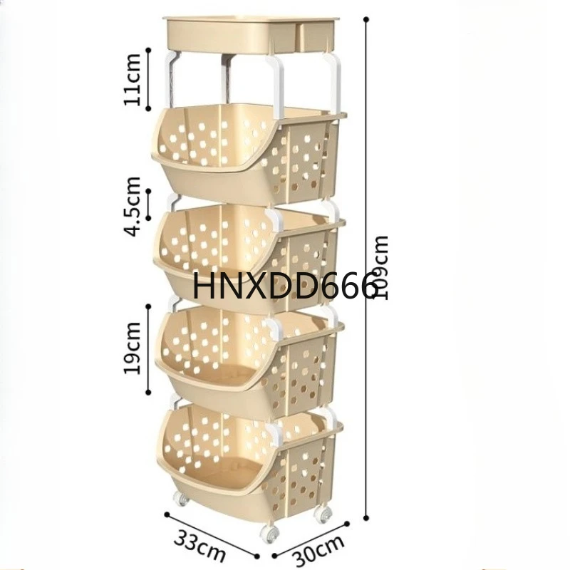 

Storage rack multiple floors serving cart shelves bedroom organizer cart shelf Hand trolley four wheelers Kitchen furniture