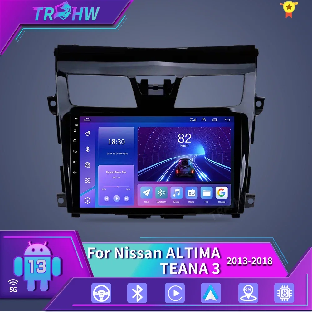 

For Nissan ALTIMA TEANA 3 2013-2018 Car Radio Multimedia Video Player Navigation GPS Android No 2din 2 din dvd