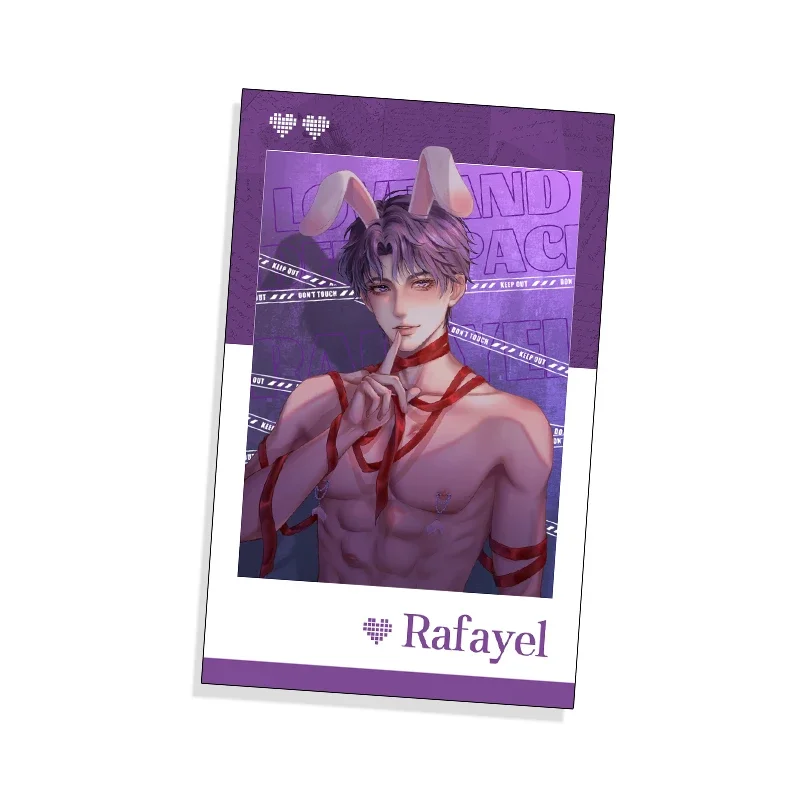 Game Anime Love and deepspace Zayne Xavier Rafayel Cosplay Instant camera Polaroid Decorate Xmas Gift Decoration Presell