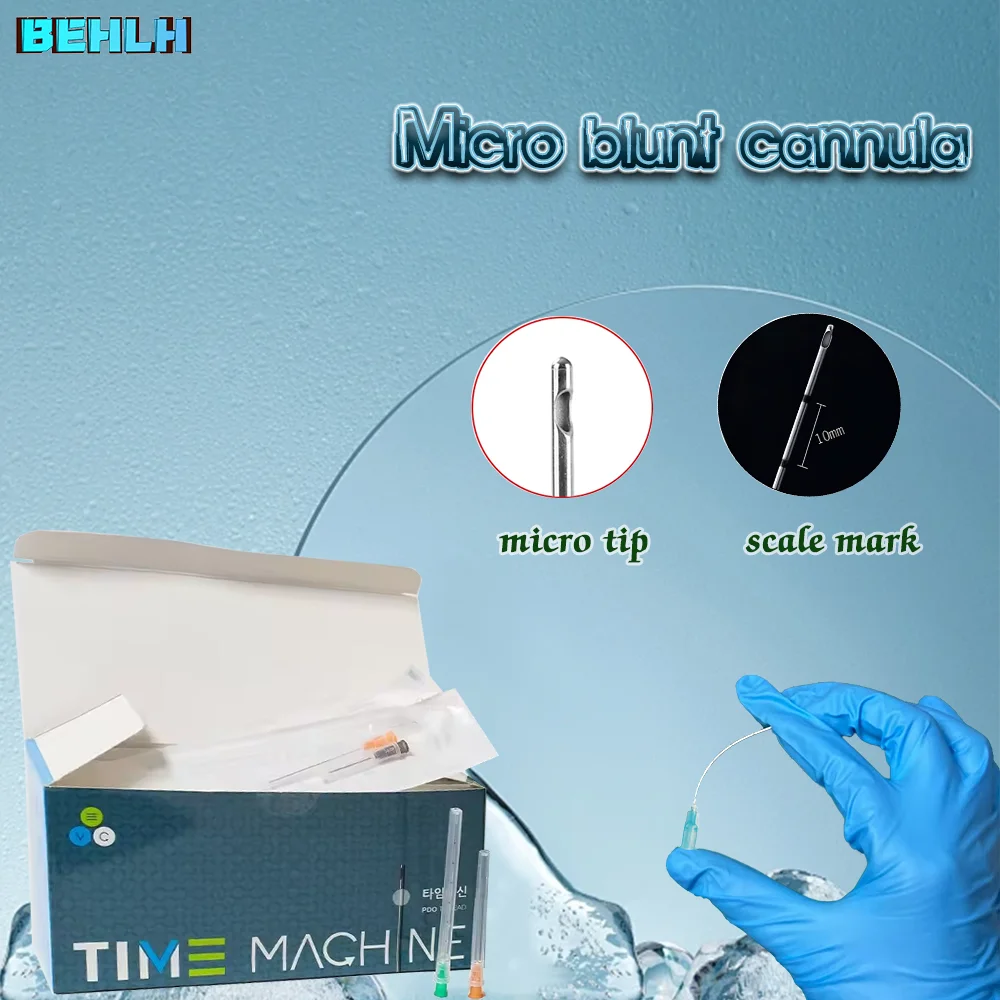 

micro Blunt-tip Cannula for filler injection 14G 18G 20G 21G 22G23G 25G27G30G uric acid facial filling nose blunt cannula needle
