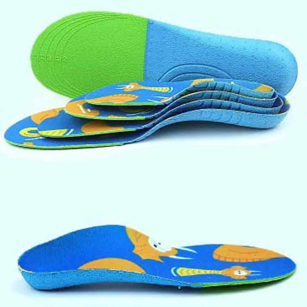 Care Tools Flatfoot Orthopedic Foot Shock-absorber Kids Orthotic Insole Flatfoot Insole Foot Arch Pads Children Arch Insoles