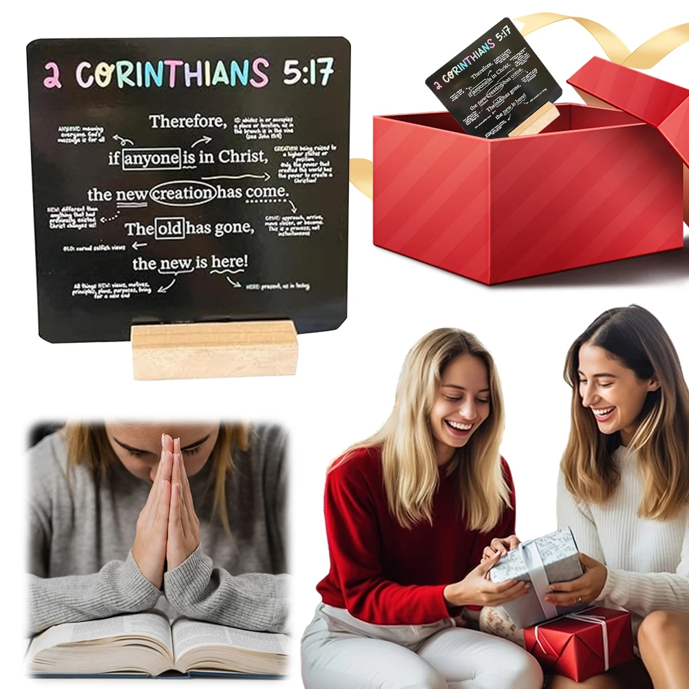 

52 Bible Verse Cards Daily Bible Memory Verse Cards Christian Graduation Cards for Every Week of The Year Christian Faith Gift