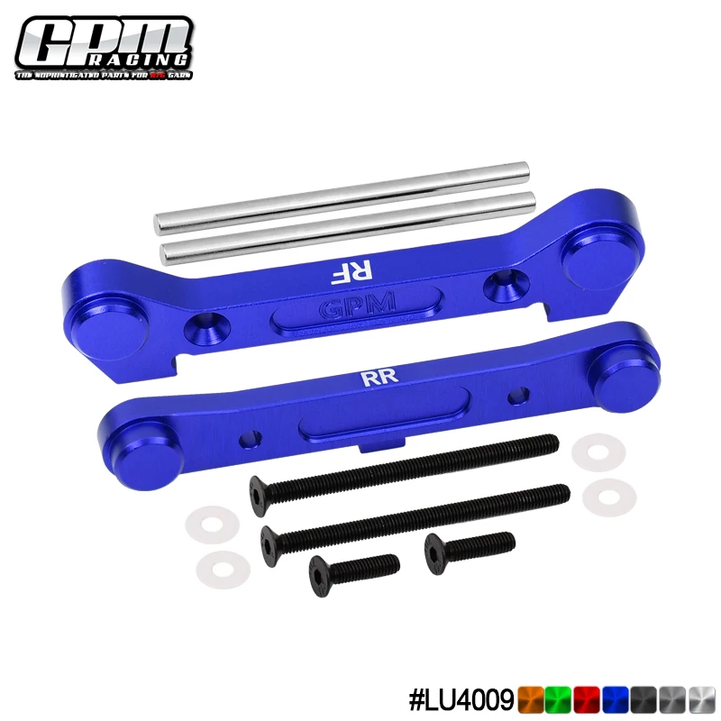 GPM LOSI 1/10 Lasernut Tenacity DB Pro para suporte de suspensão inferior traseira Alu 7075