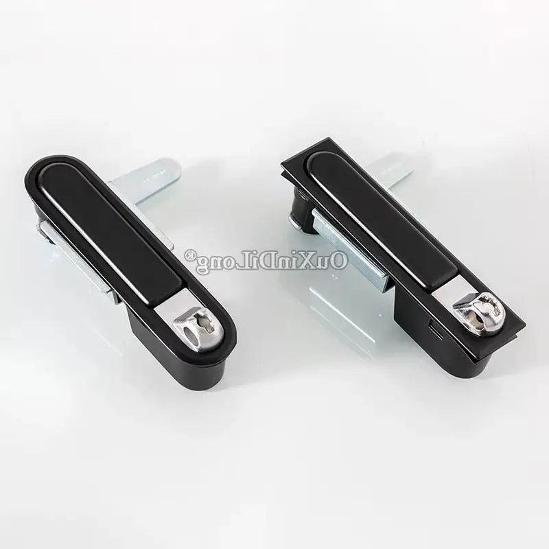 New 2PCS Industrial Machinery Cabinet Panel Cam Locks Push Button Pop Up Distribution Box Lock Electric Cabinet Door Lock+Keys
