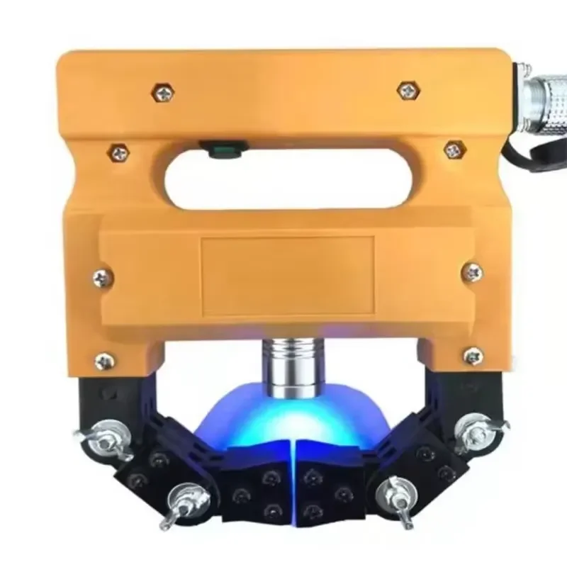 Battery Powered AC DC Magnetic Yoke Kit for Welding Inspection Portable MPI Device with UV White Light