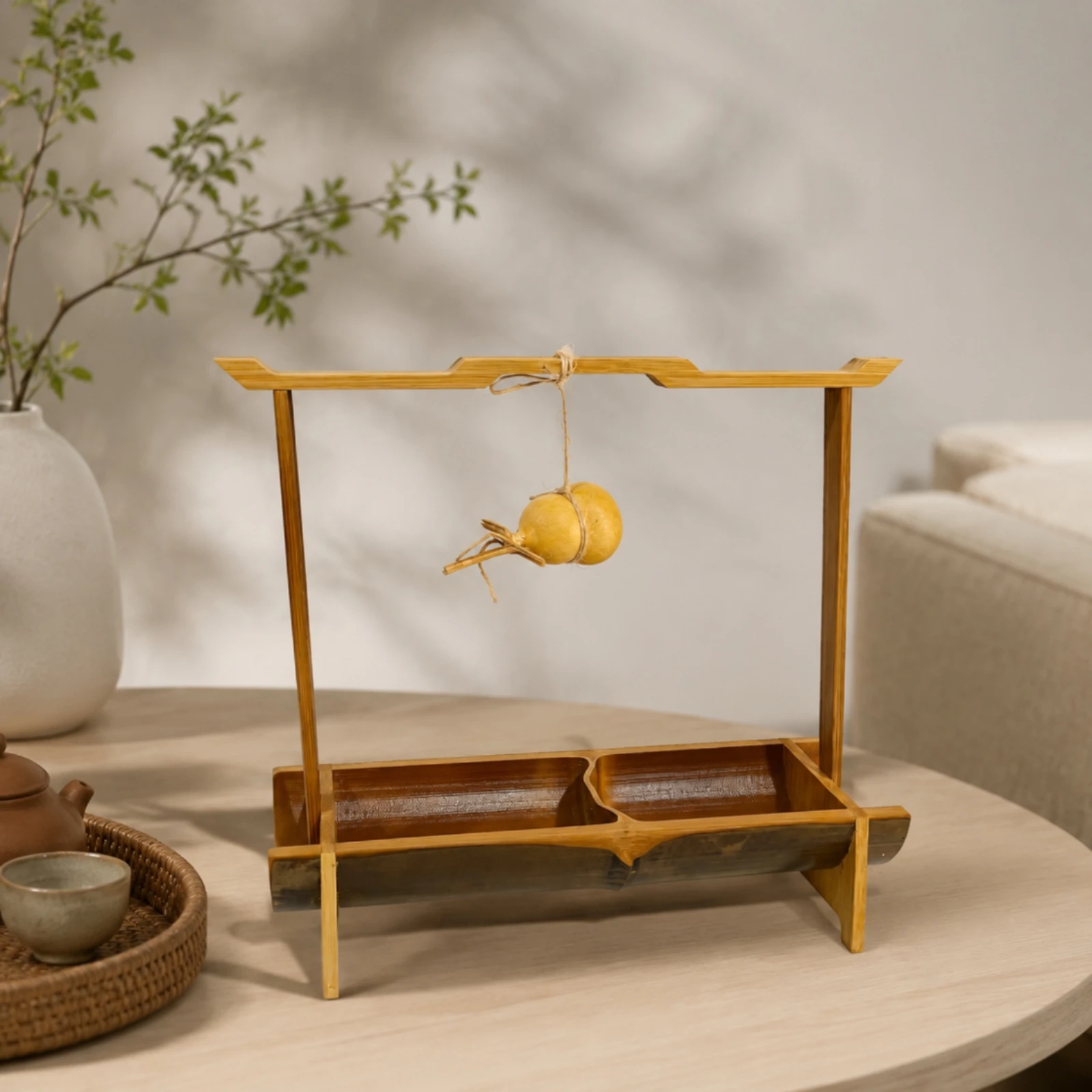 Caixa de Lanches de Bambu com  - Serving Tray Mold avaliação e preço