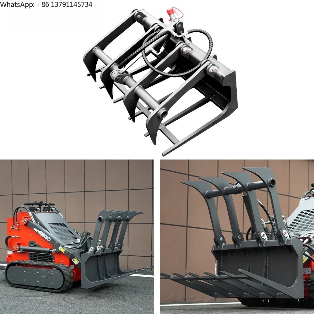 

Skid steer loader accessories - grapple hooks, timber grapple hooks, easily cope with complex working conditions