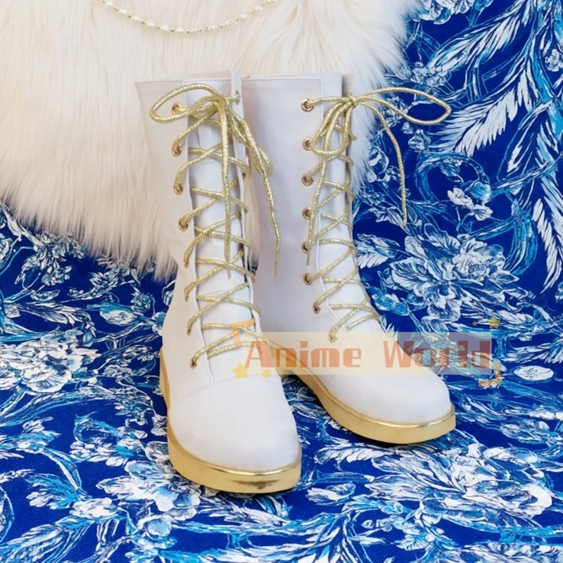 KPop Demon Hunters Zoey Rumi Cosplay Shoes Anime Costume Boots Custom Made Children Girls Shoes Boots