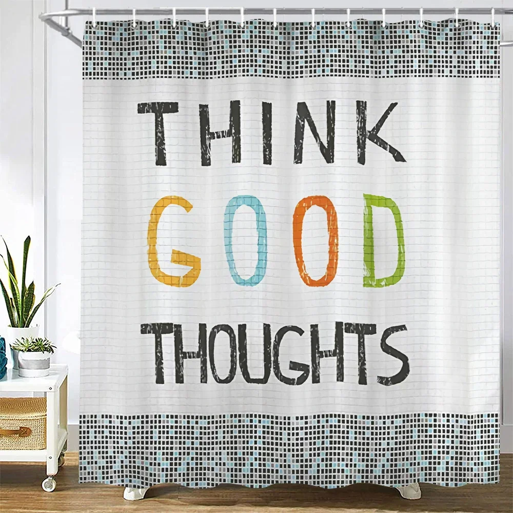 

Современная простота 3d занавески для ванной комнаты художественная геометрическая занавеска для душа с крючками украшение дома моющаяся ткань для ванны