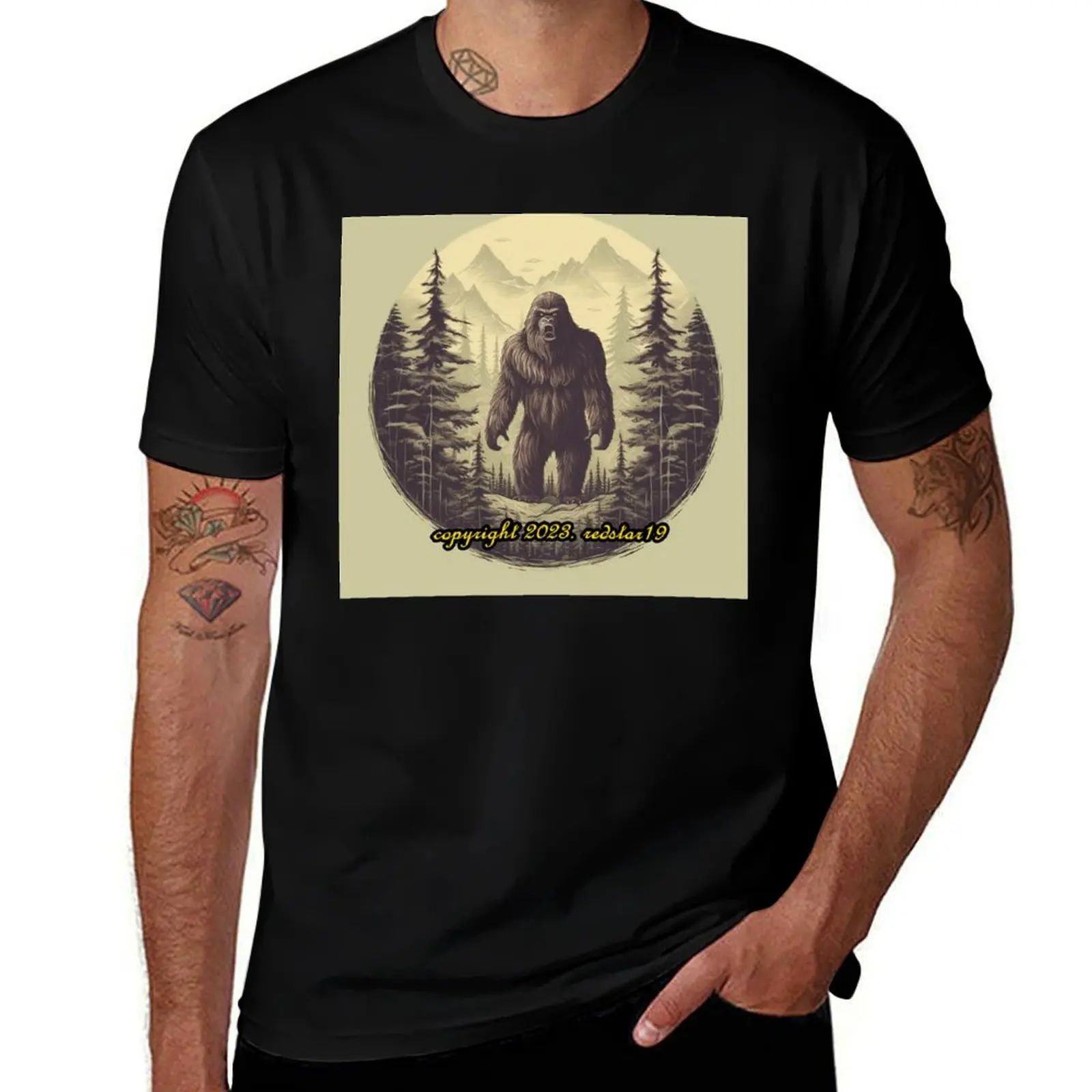

Bigfoot 2003 redstar19 Art. Thank YOU edition. T-Shirt funny t shirts man man t shirt luxury T-Shirt