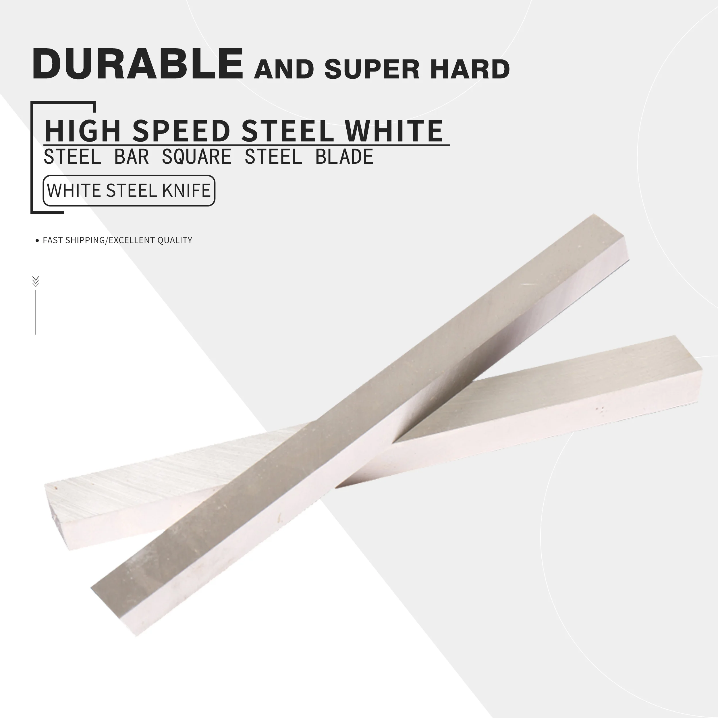 high-performance white steel knife Super hard lathe turning tool 16*200 18*200 20*200 22*200 24*200Cutting knife white steel bar