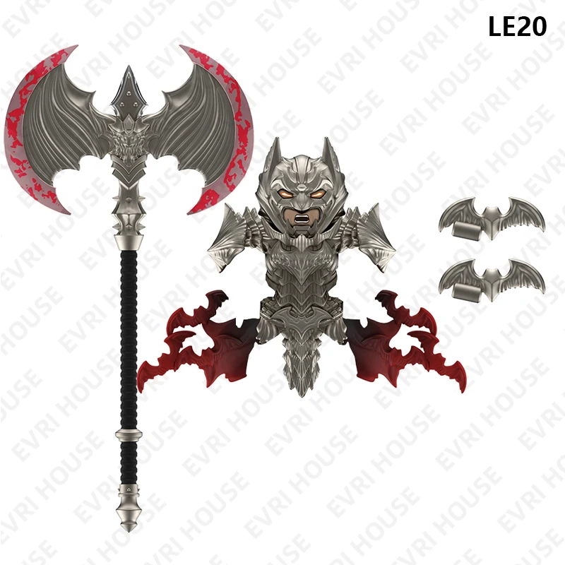 Comic Mini Actiefiguren Bouwsteen Poppen Bakstenen Montage Montage Speelgoed voor Kinderen LE18-20