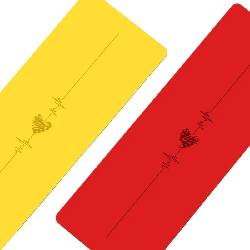 

Lezyan натуральный каучук Pu Heartbeat коврик для йоги толстый фитнес Нескользящий впитывающий пот упражнения для гимнастики в тренажерном зале