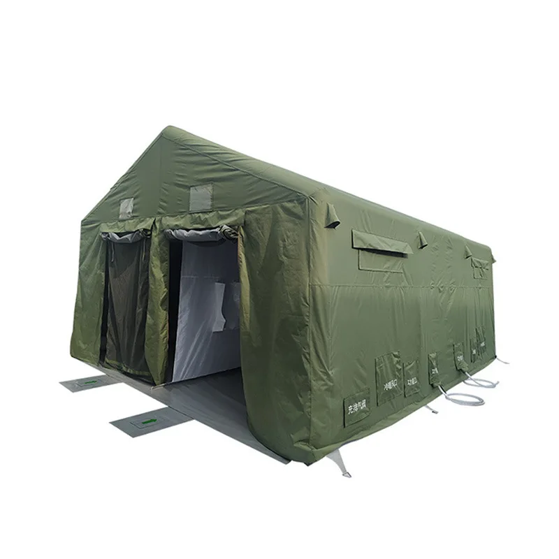 Single public  decontamination tent, multi-person fire bath disinfection inflatable tent