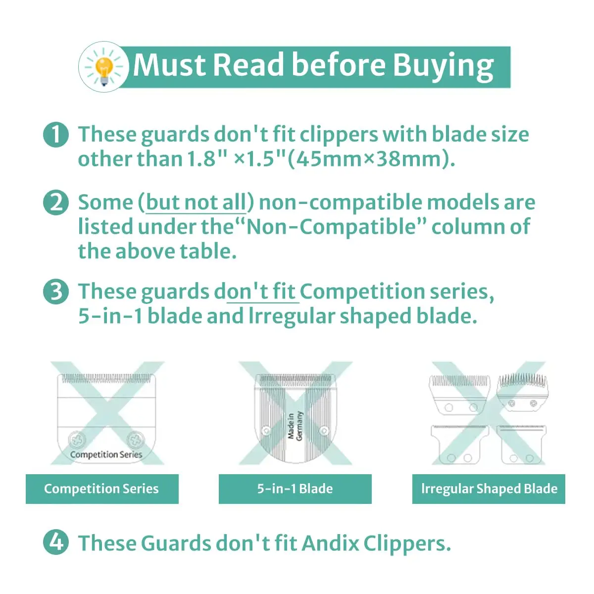 Professional Limit Guide Comb for Haircut Tools