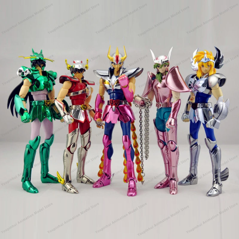 Great Toys GT Saint Seiya Myth Cloth EX Pegasus Dragon Shiryu Hyoga Cygnus Andromeda Shun Phoenix Ikki V1 Knights of the Zodiac