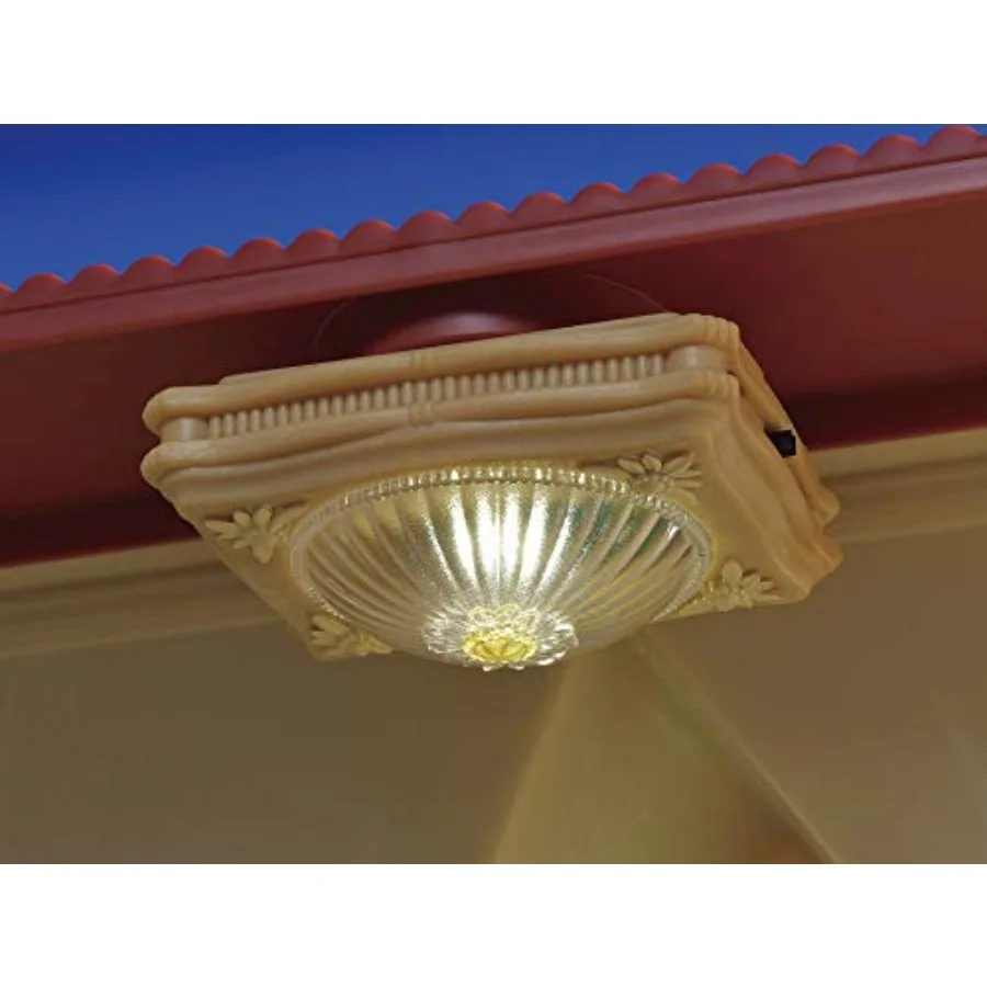Calico Critters - Ceiling Light Accessory - Dollhouse Furniture and Accessories Pretend Play Toy, Miniature Dollhouse Lighting view 2