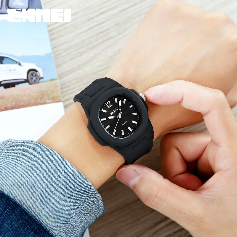 ساعة كوارتز مقاومة للماء للرجال والنساء ، إضاءة خلفية ، ساعات يد رياضية ، تاريخ ، تقويم ، ساعة فتاة