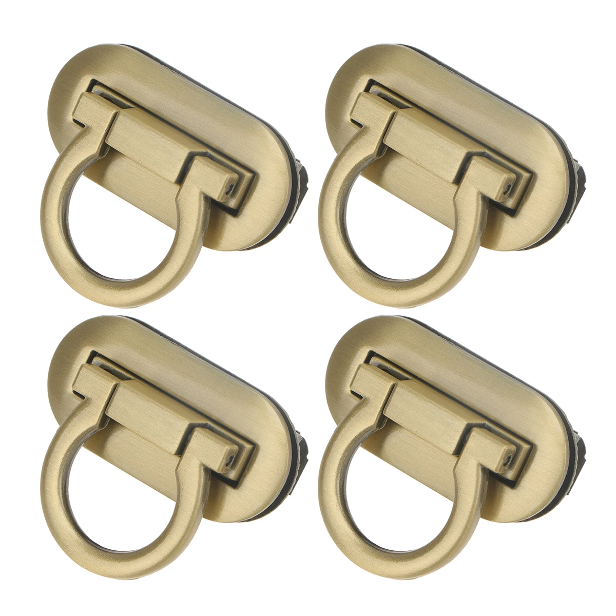 

4pcs Die Cast Lock Buckle Suitcase Key Padlock Latch Mortise Clutch Accessories Lightweight Durable High Quality Material