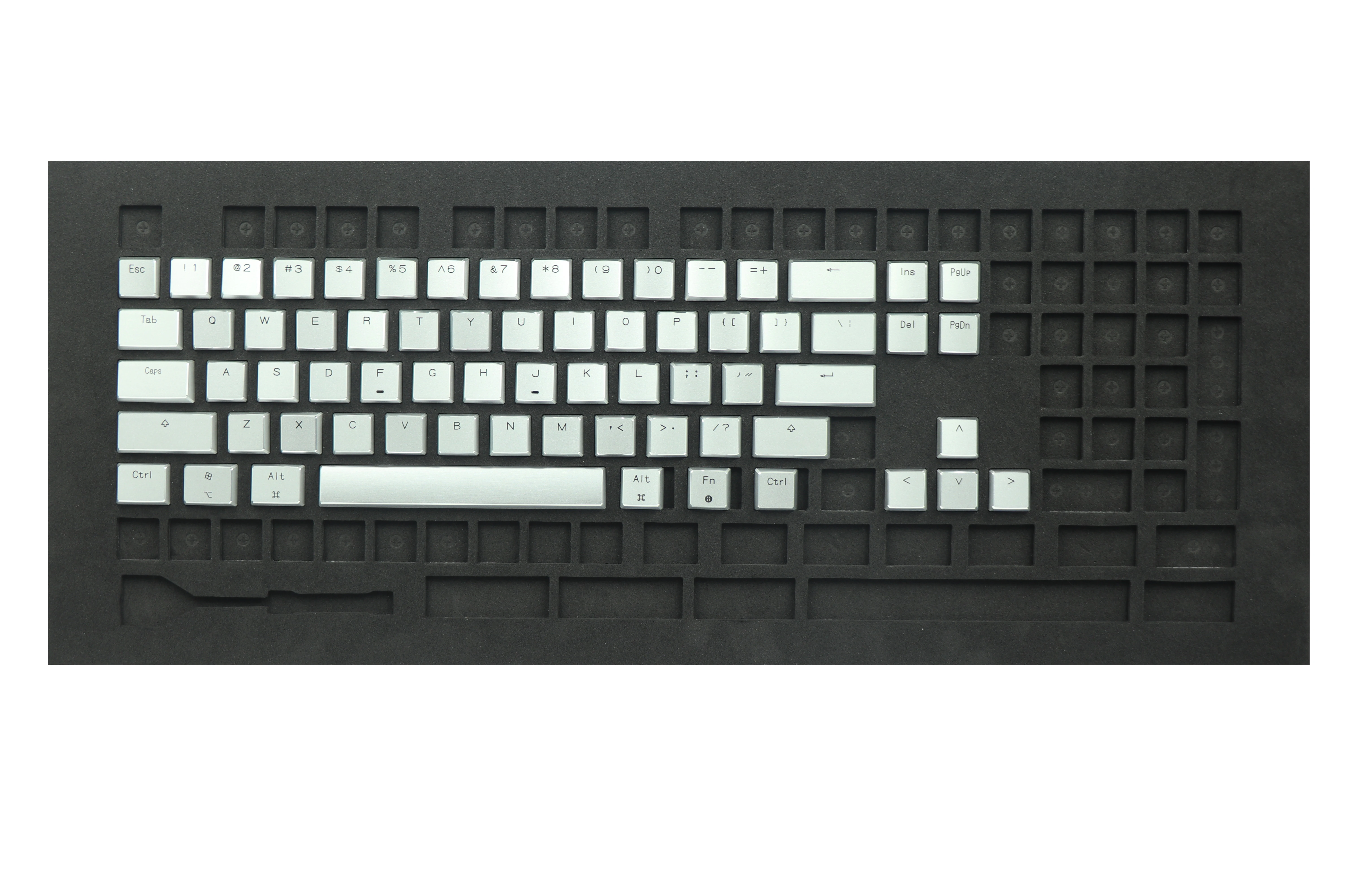 キーボード hium l keycaps black HiUM Aluminum Alloy Low Axis Keycap Custom Metal HL Transparent