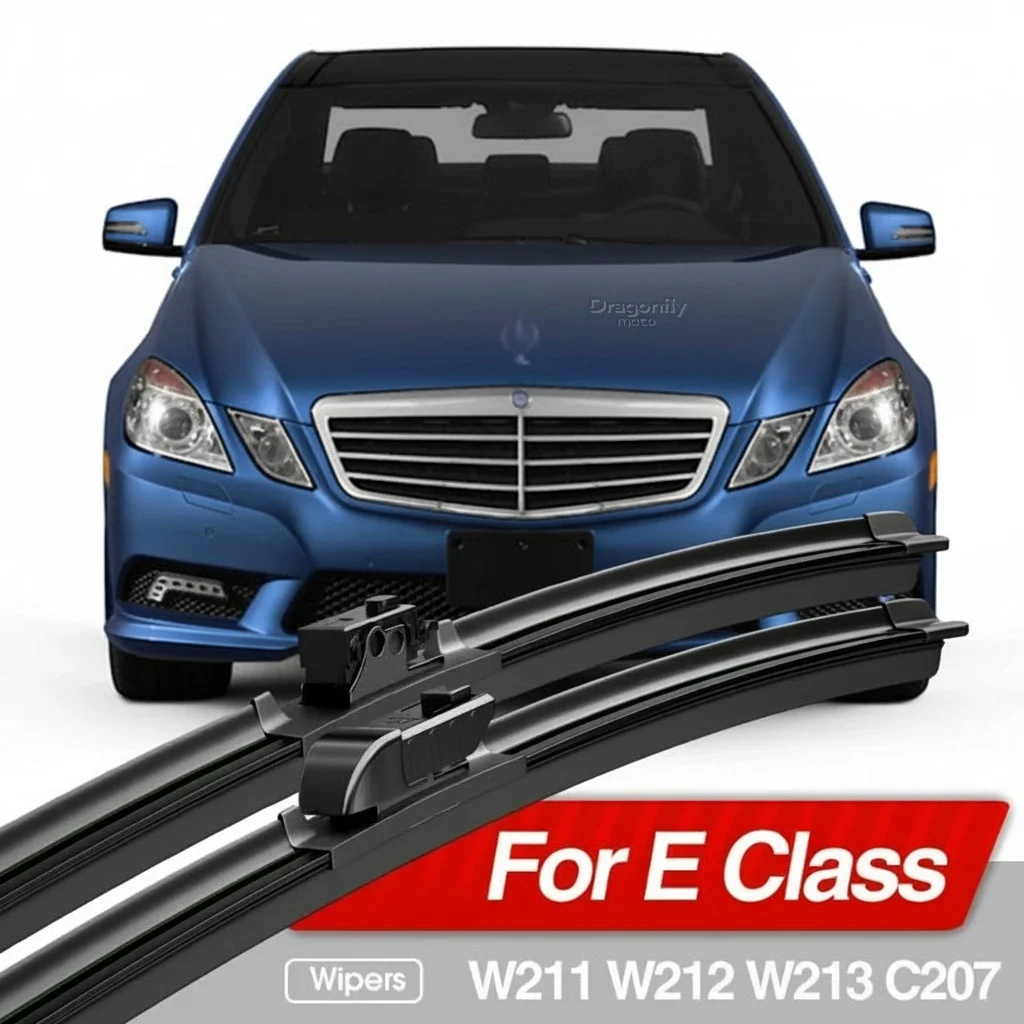 

Для Mercedes-Benz E-класса W211 W212 W213 C207 2002-2023: Комплект из 2 щеток стеклоочистителя лобового стекла, аксессуары для ветрового стекла