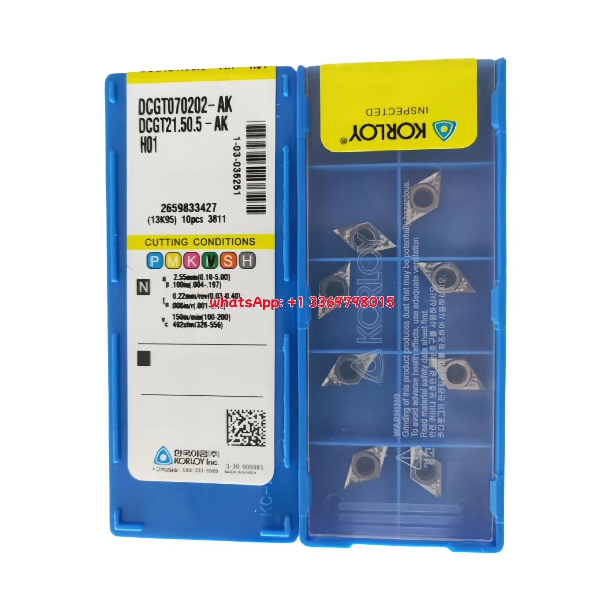 10 sztuk KORLY 100% oryginalny DCGT DCGT07 DCGT11 DCGT0702 02 04 DCGT11T3 02 04 08 12 -VP1 AK AK2 PC8110 H01 wkładka tokarska