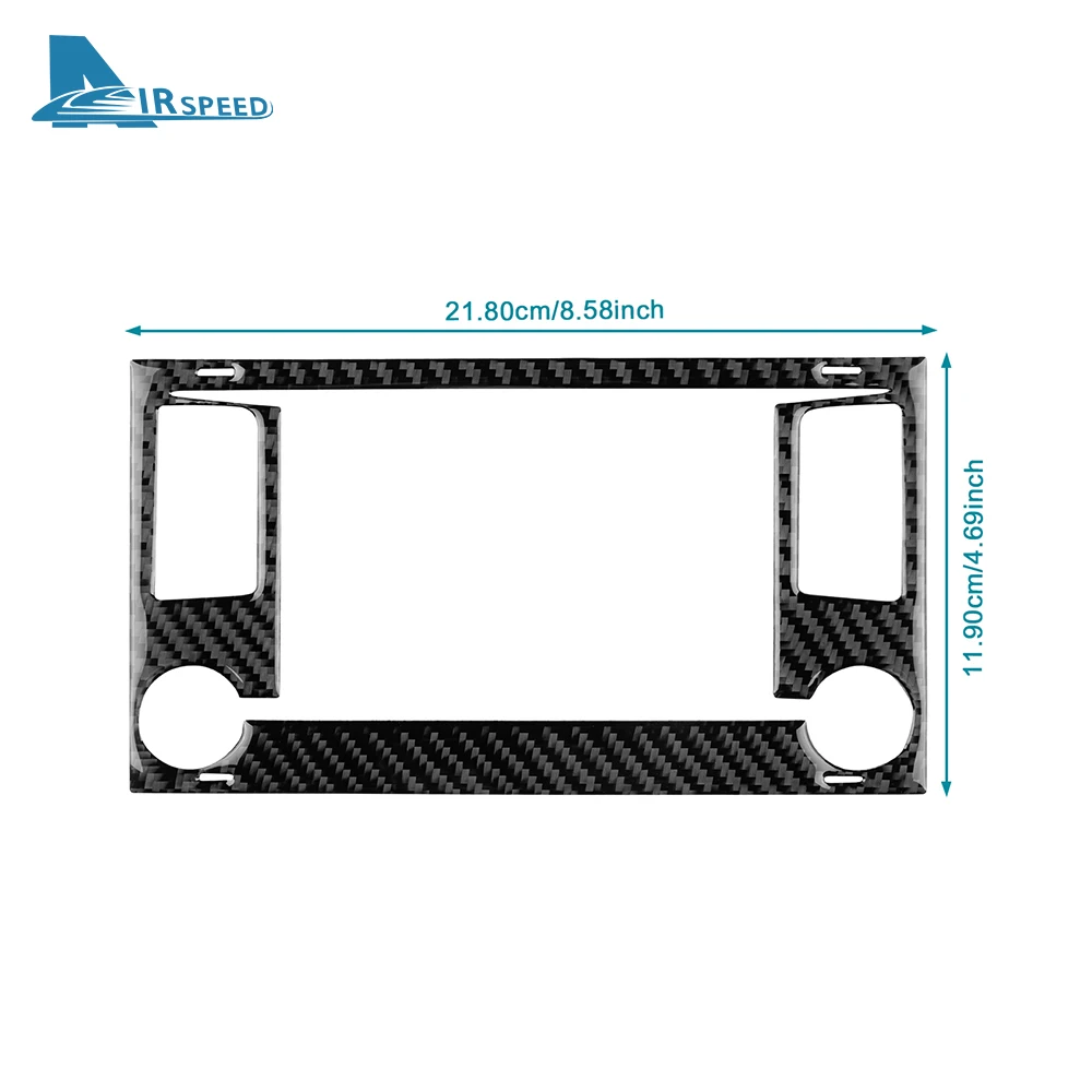 Real Soft Carbon Fiber Sticker For Seat Leon 2013 2014 2015 LHD RHD Car Central Control Screen Trim Interior Accessories