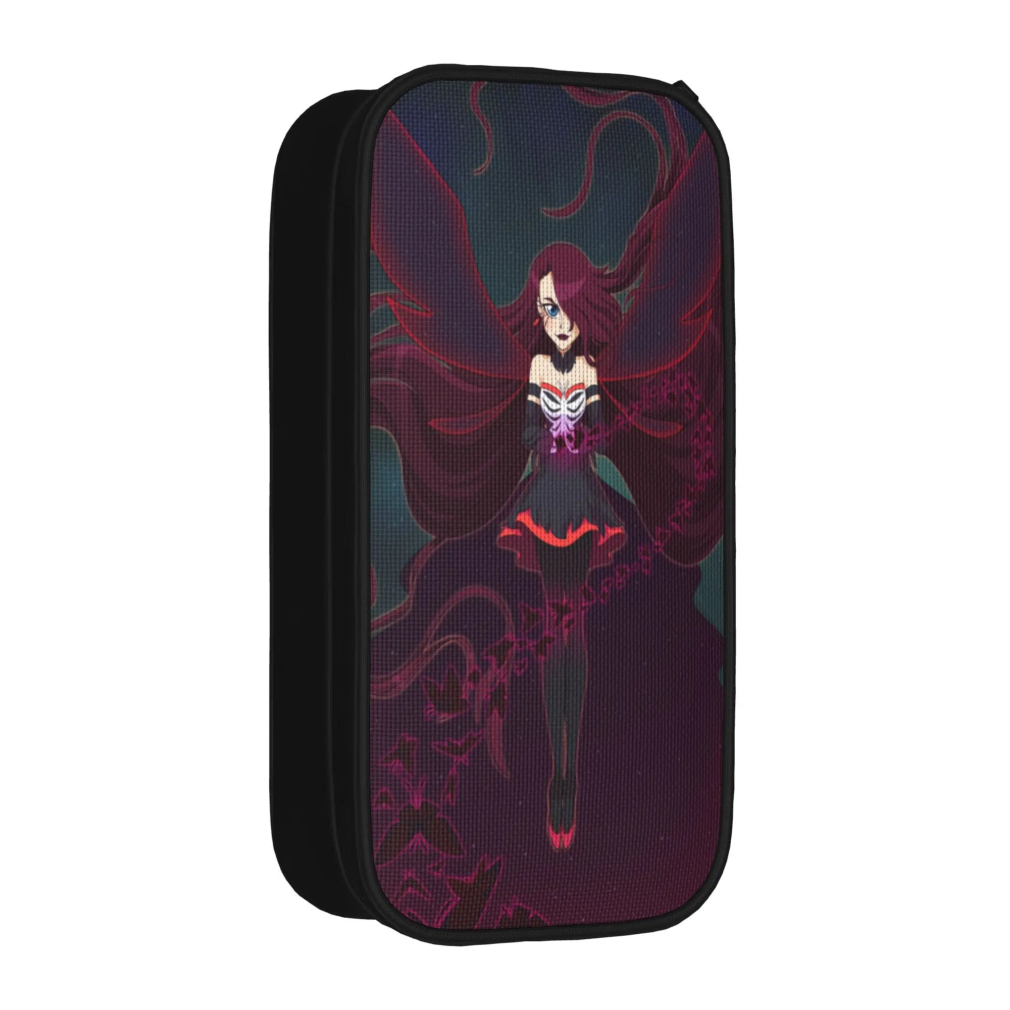 Lovely Pencil Case LoliRock Pencil Pouch  School Pencil Cases Boy Girl Double Layer Graphic School Stationery