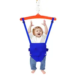 Door Bouncer Spring Hook Door Frame Kids Jumper Door Swing Toddler Jumper Adjustable Shoulder Straps For Indoor/Outdoor Play