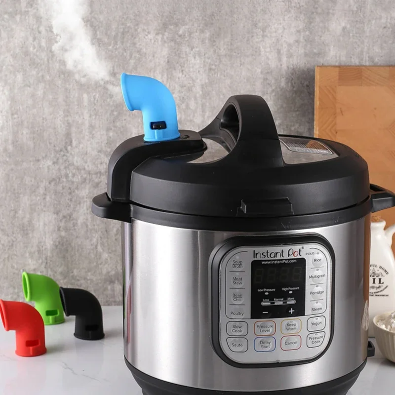 1pc Pressure Cooker Silicone Pipe Steam Exhaust Pipe Exhaust Hole Kitchen Accessories Cooking Pots Set Gadgets
