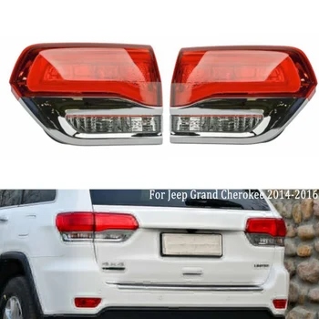 LED 외부 스모크 레드 테일 라이트, 지프 그랜드 체로키 SRT 8 2014-2017 후면 미등 어셈블리, 자동차 액세서리 