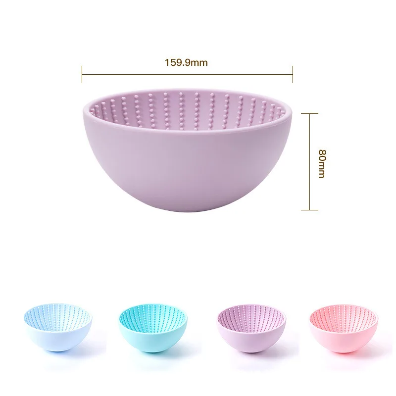 Pet supplies Stubborn slow food bowl licking pad silicone bowl with suction cups anti tipping and anti slip dog and cat bowl