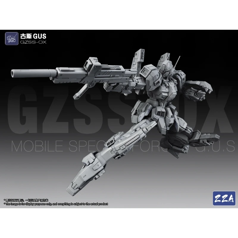 In Stock Zza Model Chinese Creation Mecha Iron Man Series Gus Movable Assembly Model Desktop Ornament Collectible Toys Gifts