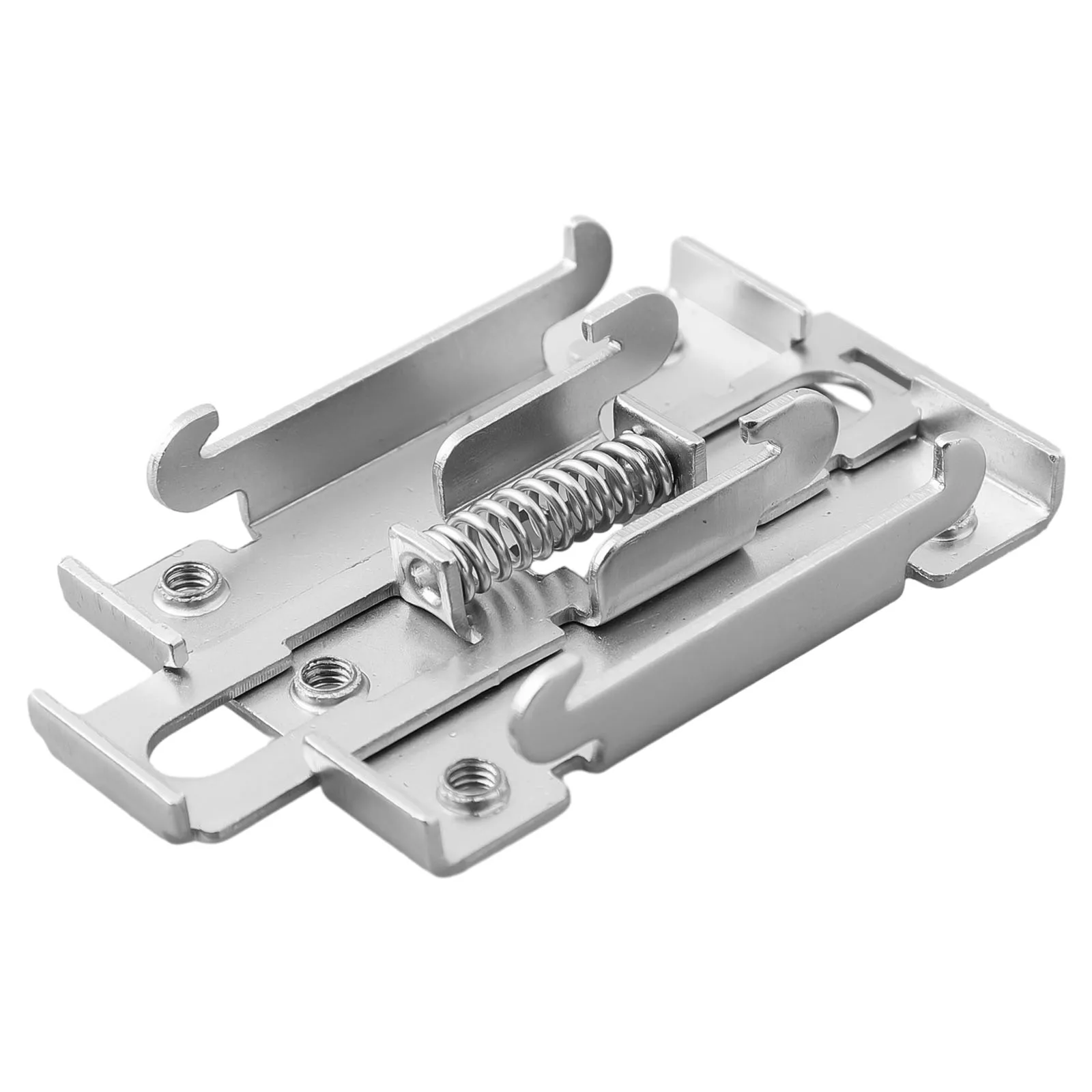 

Rail Buckle Guide Rail Buckle For Industrial Stamping 6 Holes For DIN 35 Mounting Rails For Electronic Applications