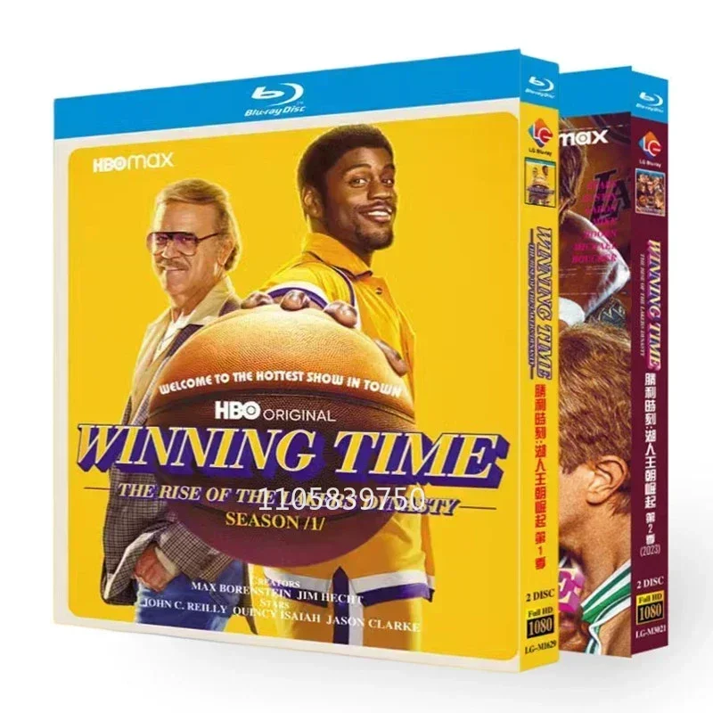 Winning Time: The Rise Of The Lakers Dynasty Season 1-2 Blu-ray Disc DVD