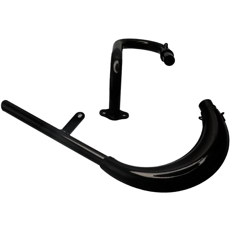 Exhaus Banana Motorcycle Modified Parts Muffler For 49/50cc 80cc 100cc Dirt Bike Bicycle Scooter Gas Engine Curved Exhaust Pipe