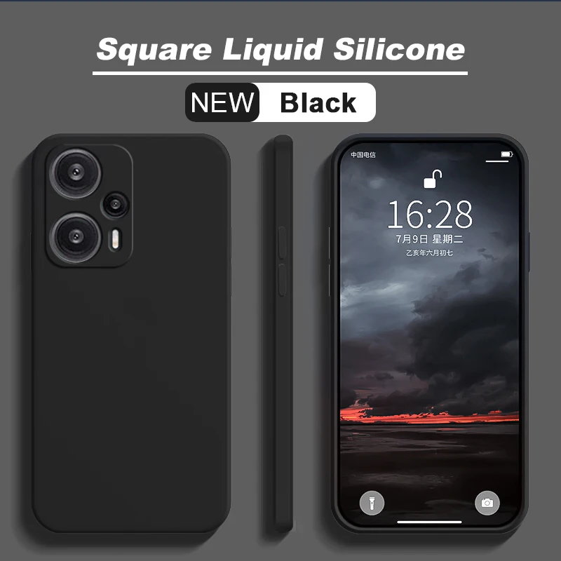 Poco F5 F5 PocoF5 Pro Hülle Original Flüssigsilikon Soft Cover für Xiaomi Poco F5 F5 PocoF5 Pro F5Pro stoßfeste Handyhüllen – Detail 12