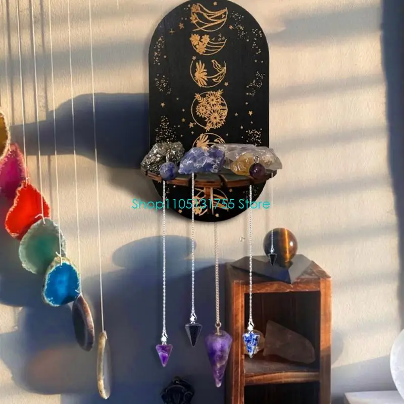 K0EF Crystal Display Holder Dowsing Pendulum Display Stand Crystal Holder