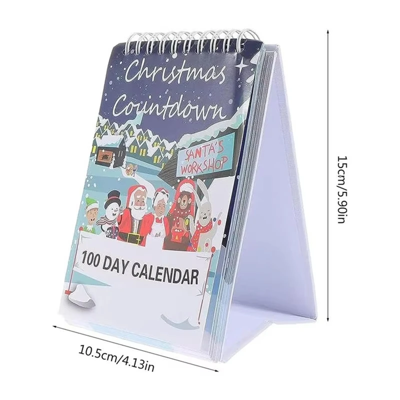 100 Tage Weihnachts-Countdown-Kalender, Countdown-Kalender, Raumdekoration