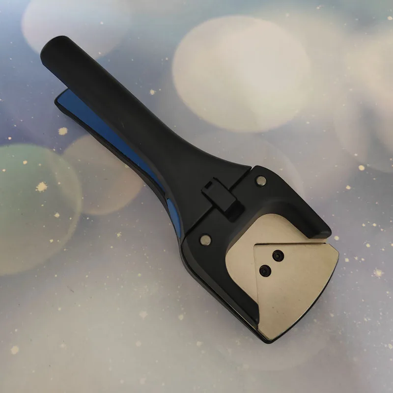 1 قطعة المقص الثقيلة R3 R5 R10 ثقب الزاوية لكمة شارة كبيرة فتحة مستديرة القاطع ل بطاقة PVC علامة ورق طباعة الصور آلة قطع #6