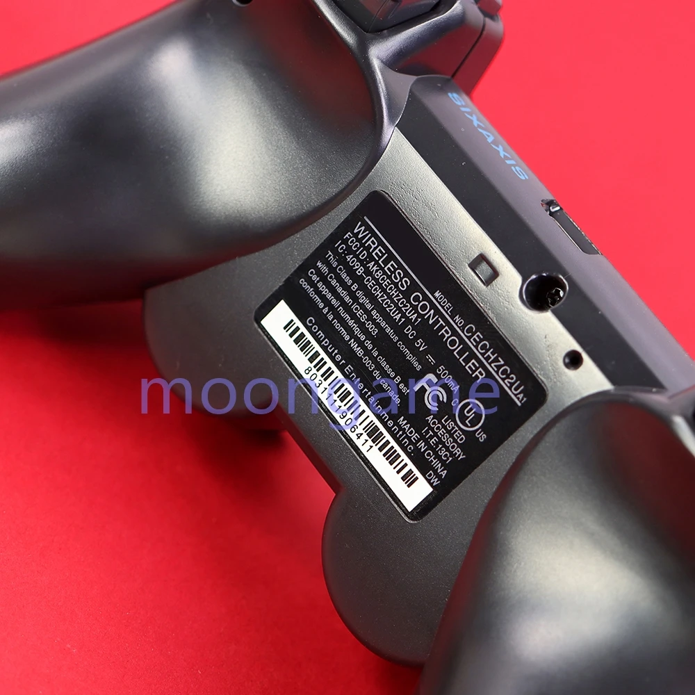 200pcs Housing Shell Back Label Sticker For PS3 Wireless Handle For Sony PlayStation 3 Controller